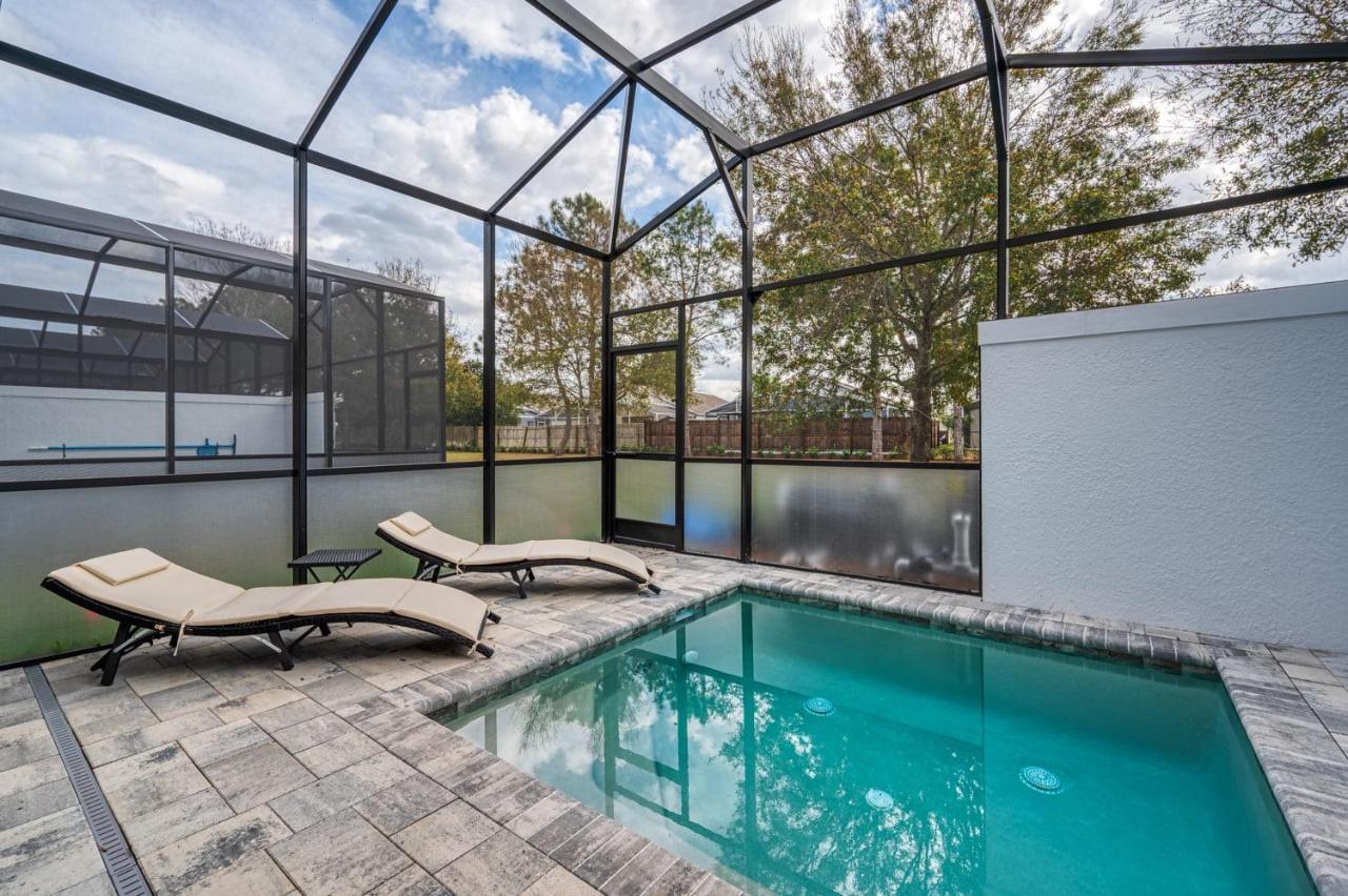Pleasant Townhome With Private Pool Near Disney Four Corners Exterior photo